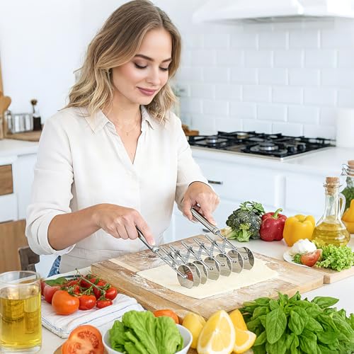 7 Wheel Pastry Cutter with Handle (7 wheel Pastry Cutter)