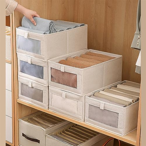 Linen Closet Organizers And Storage (10pcs)