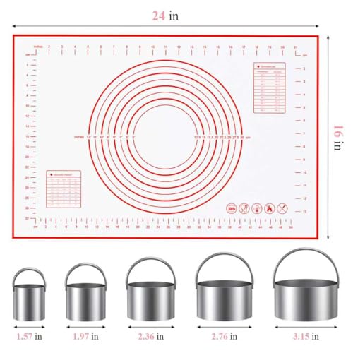 Biscuit Cutter (4 set red)