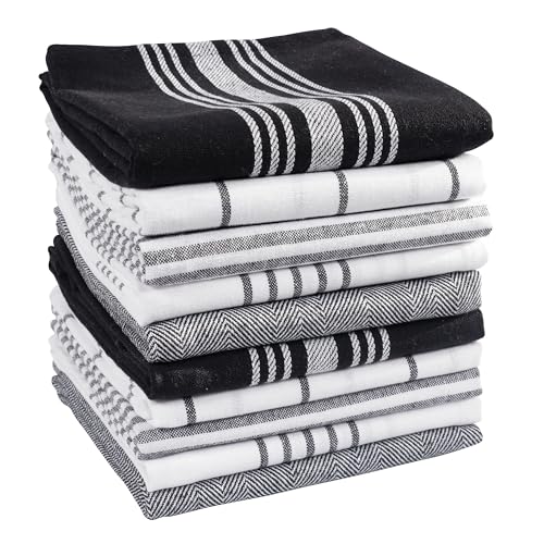 Soho Kitchen Dish Towels (Black)