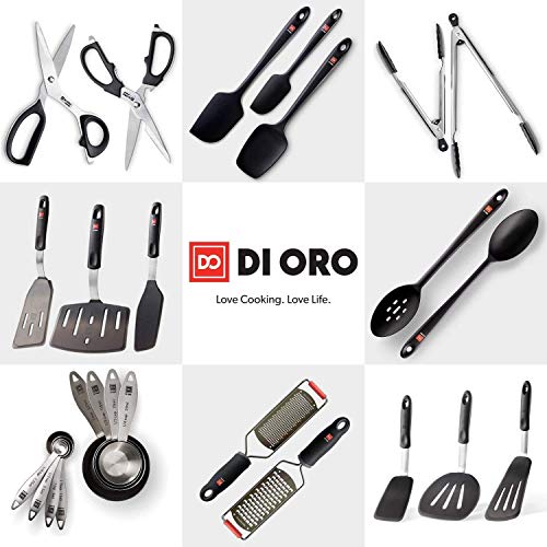 DI ORO Silicone Fish Spatula (Slotted Fish Spatula)