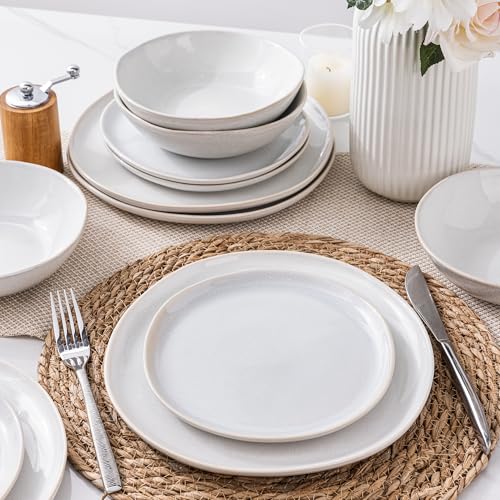 Ceramic Dinnerware Sets for 4 (Reactive Color / Service for 4)