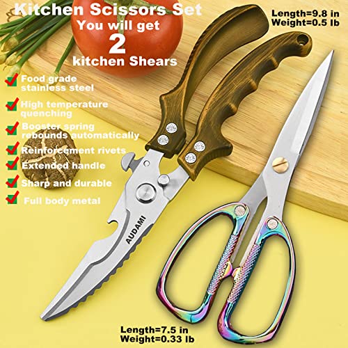Poultry Shears 2 (Bronze+rainbow)