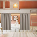 Half Curtain Tiers 36 inch Length (Sand / 34"W x 36"L (Pack of 2))