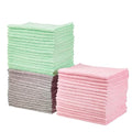 Microfiber Cleaning Cloths (Green/Gray/Pink / 48-Pack)