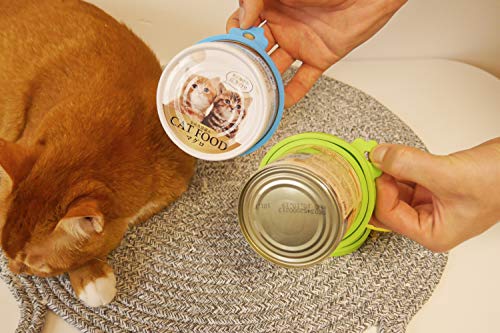 Pet Food Can Lids (Blue/Green 2)