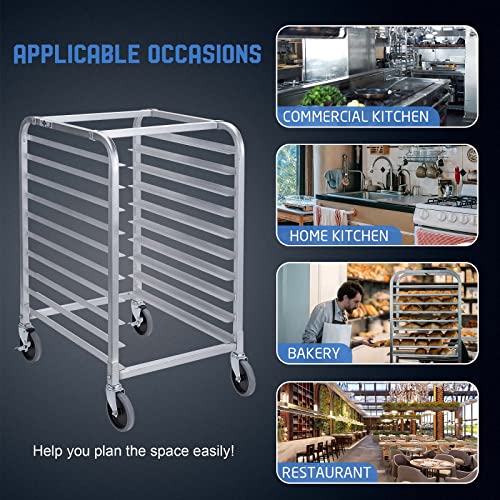 10 Tier Bun Pan Rack (10 Tier)
