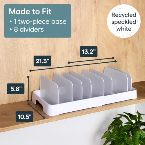 StoraLid 40 Container Lid Organizer (Expandable Premium)