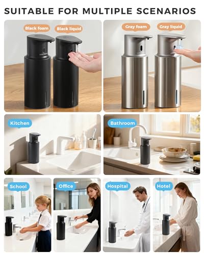 Automatic Liquid Soap Dispenser Touchless (Black / Liquid)