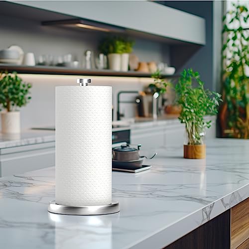 Paper Towel Holder Countertop (Silver)