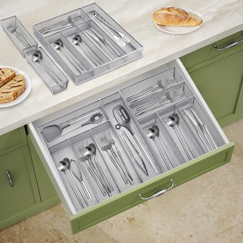 Drawer Organizer Set (Silver-6L pack)