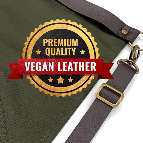 Half Barista Apron (Half Apron Green)