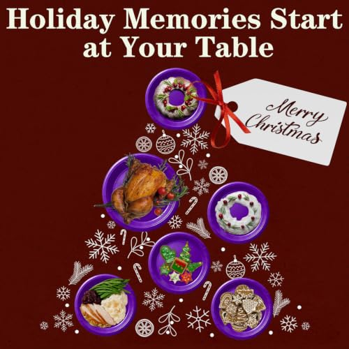 Purple Paper Plates (Purple / 50 Count (25-9" & 25-7"))