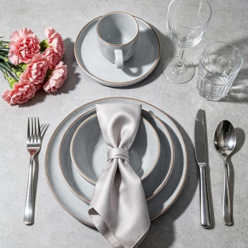 Stoneware Euro (Service for 4 - 20pc Set / White)
