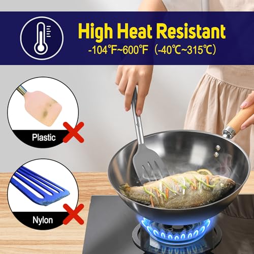Silicone Spatula Set of 2 Heat (Gray)