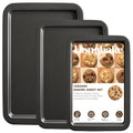 Ceramic Baking Sheet Pan Set of 3 (Dark Gray / L/M/S)