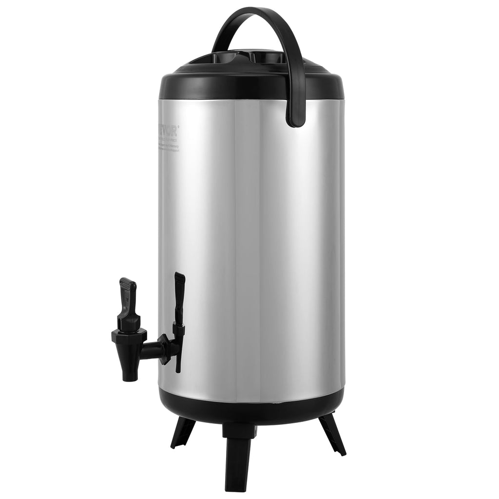 Stainless Steel Insulated Beverage Dispenser (1 tank x 9.2 L)