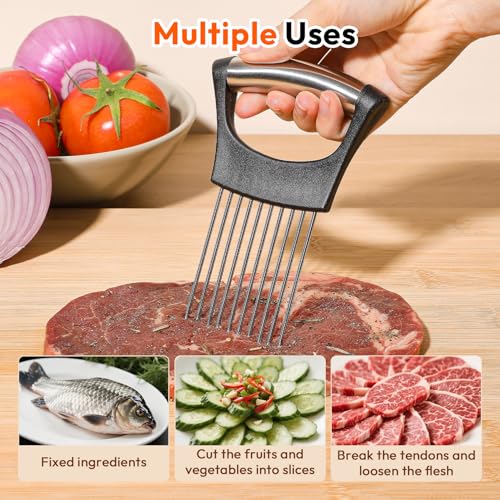 Onion Slicer with Cover (Black)