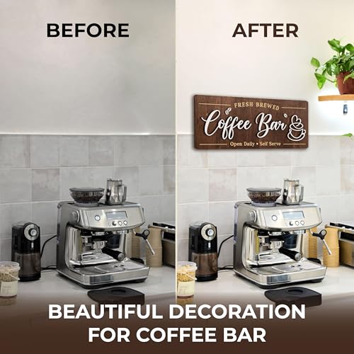 Coffee Bar Sign for Wall (Coffee Bar Sign)