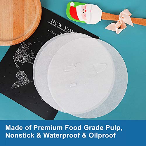 10 Inch Parchment Paper Rounds for Cake Pans (10inch-100pcs / White)