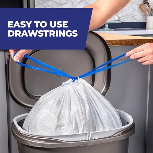 Ultra Strong 13 Gal Kitchen Trash Bags (Fabuloso Watermelon - White / 80 Count (Pack of 1))