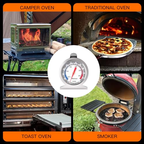 Stainless Steel Oven Thermometer 50 (1 Pack)