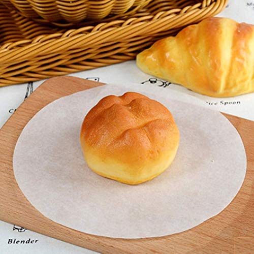 7 Inch Baking Parchment Circles for Springform Cake Tin (7inch-100pcs / White)
