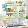 Over The Sink Dish Drying Rack (White / Ultra - 6 Baskets)
