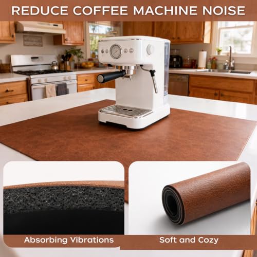 Coffee Mat Dish Drying Mat (19" x 12")