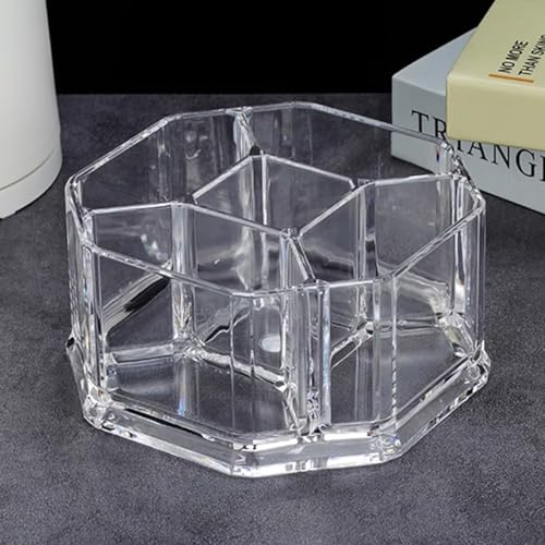 Acrylic Tea Bags Holder Coffee Sugar Bag Case Guest Room Organizer Storage Boxes (L16*W.16*H.8cm)