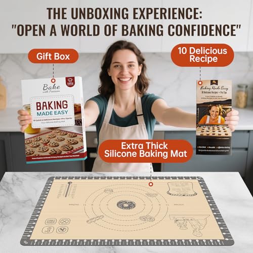 Silicone Mat for Baking (Gray / 28"L x 20"W)