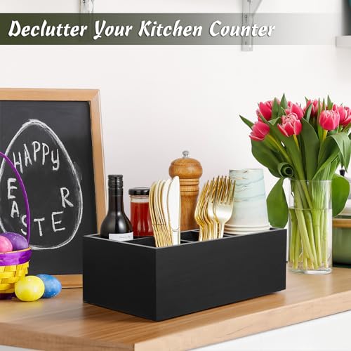 Paper Plate Dispenser (Black / Large)