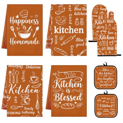 Fall Kitchen Decor Set (Orange)