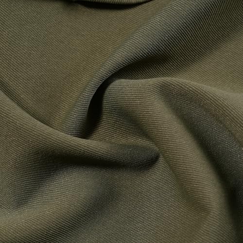 Cute Cotton Apron with Lace for Women (Medium / Army Green)