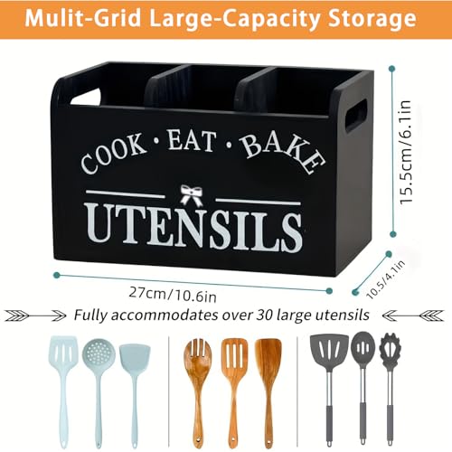 Utensil Holder (Black)