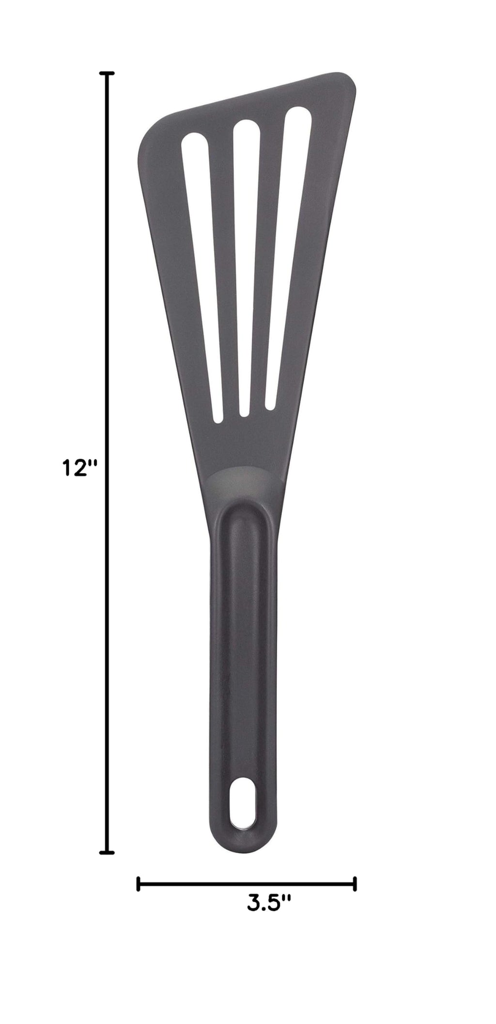 Bourgeat Exoglass® High Temperature Pelton Spatula (Gray)