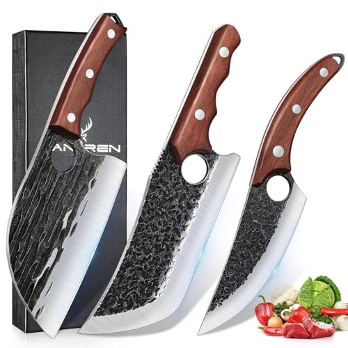 3PCS Meat Knife Set (3 Set Meat Cleaver)