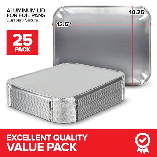 9x13 Disposable Baking Pan Covers (1 Pack Pack of 25)