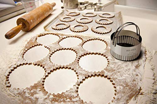 Biscuit Cutter Set 5 (5 Sizes - Wave)