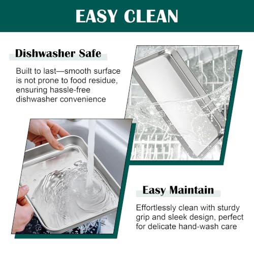 Small Baking Sheet with Wire Rack (9.4''x7.3'')