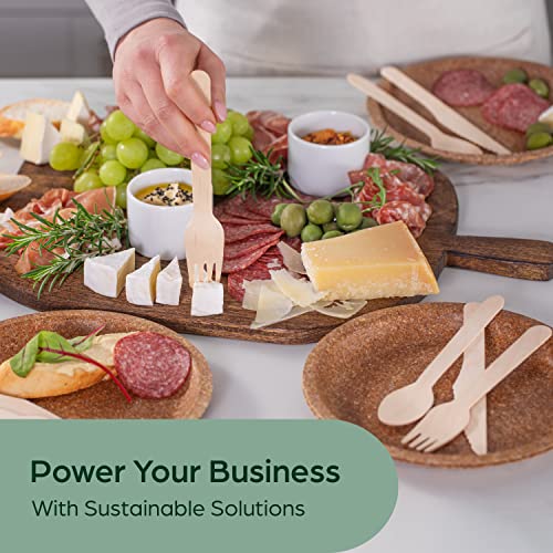 Wooden Disposable Utensils Set (Set)