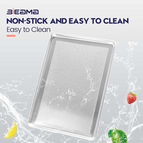 12 Pack Perforated Full Size 26" x 18" Baking Sheet Pan (12PACK Perforated Full Size 26"×18")