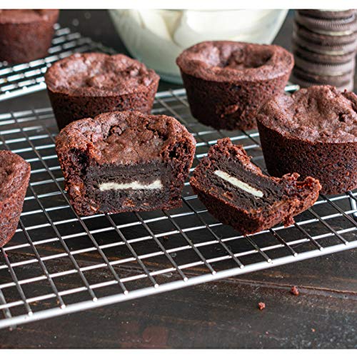 Baking Sheet with Rack Set [2 Pans + 2 Racks] (10 x 8 x 1 inch)