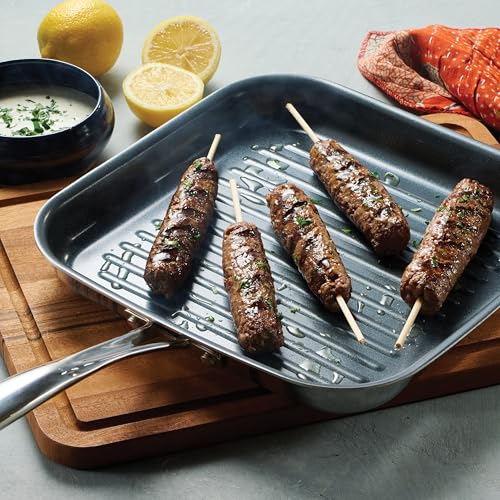 Utsava Tri Ply Clad Stainless Steel 10 (Grill Pan / 10-Inch)