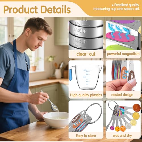 Measuring Cups and Spoons Set