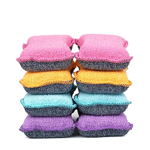Dish Sponges Kitchen (Small Thick (Pack of 8))