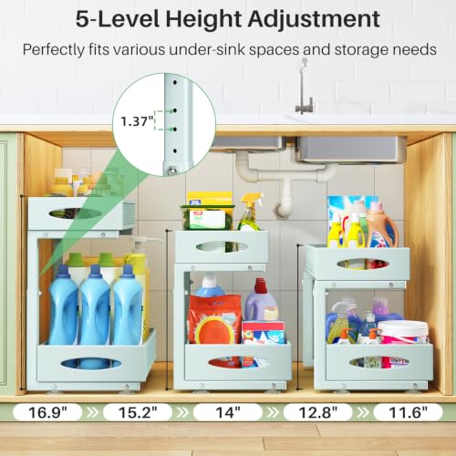 Under Sink Organizer (Blue / 1 Pack)