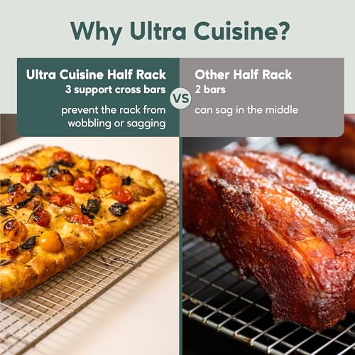 Durable Cooling Rack for Cooking and Baking (11.5" x 16.5" 1-Pack)