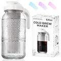 Cold Brew Coffee Maker 64 oz (Clear)