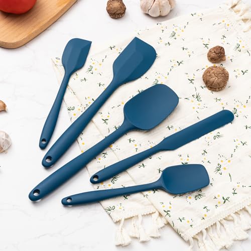 Silicone Spatula Set (Navy Blue)